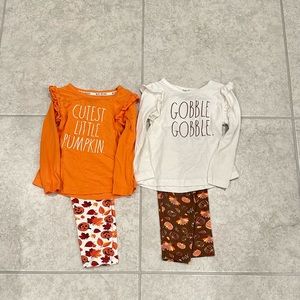 Rae Dunn Toddler Fall Set